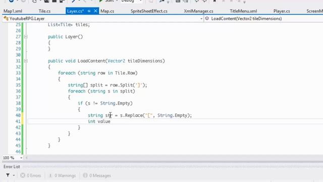 C# Monogame RPG Made Easy Tutorial 13 - Creating our map смотреть онлайн