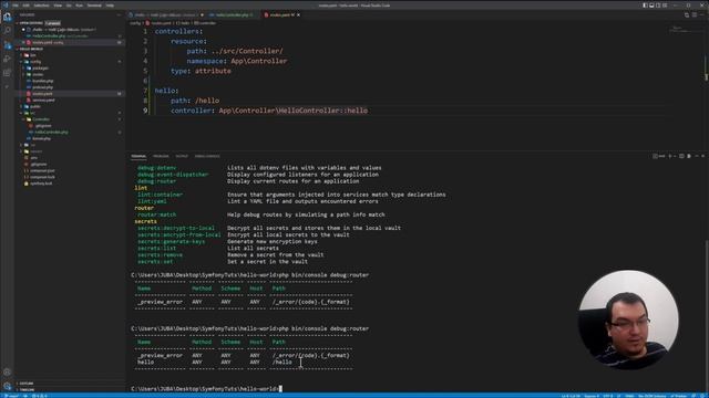 Symfony 6 - Controller ve Router смотреть онлайн