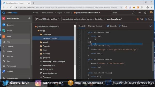 Az400 v4 - Introduction AZURE Repos BONUS Git Code Search,WikiAsCode | Microsoft Certification AZ40 смотреть онлайн
