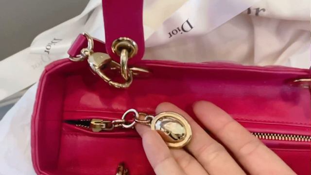 Lady Dior Pink - Medium - Lambskin ( 133 triệu vnd ) смотреть онлайн