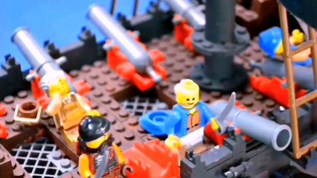 LEGO Pirates Sea Battle - Black Pearl vs Silent Mary смотреть онлайн