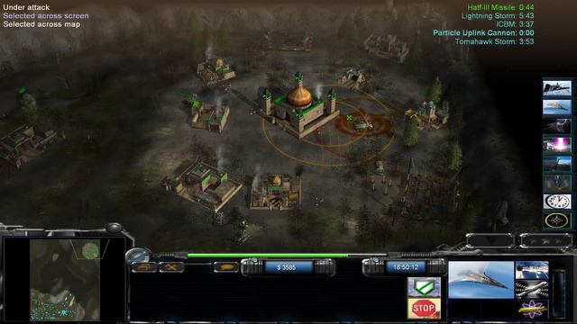 Spam defenses general vs Spam units general Contra 009 Final Patch 3 Superweapon vs Assault(7)[Hard смотреть онлайн