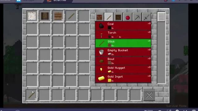 UCraft (2D Android Minecraft ) Gameplay смотреть онлайн