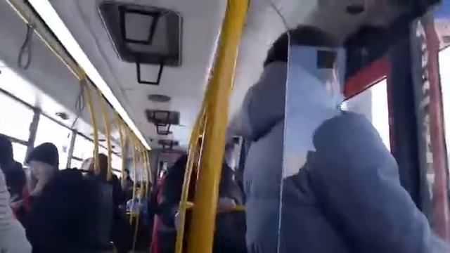 Автобус в Казани номер маршрут 10 от Ш.Усманова - Серова смотреть онлайн