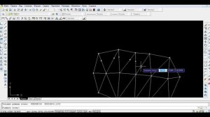 Построение горизонталей в ручную  в AutoCAD .