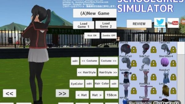 Обзор на первый мод для School Girls Simulator #1 ! Мод от Этсуко. First mod for SGS! Ч. о.