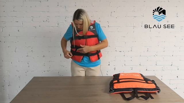Спасательный жилет для сапов и каяков от BLAU SEE - Видеообзор