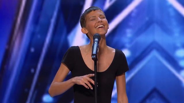 Golden Buzzer: Nightbirde's Original Song Makes Simon Cowell Emotional - America's Got Talent 2021