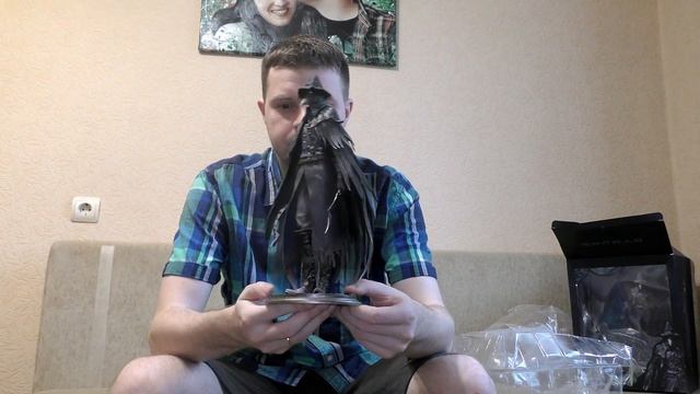 Bloodborne crow hunter. Распаковка фигурки смотреть онлайн