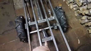 Постройка прицепа для мотоцикла.