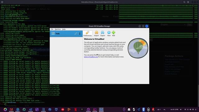 Como Instalar Virtualbox en Arch Linux смотреть онлайн