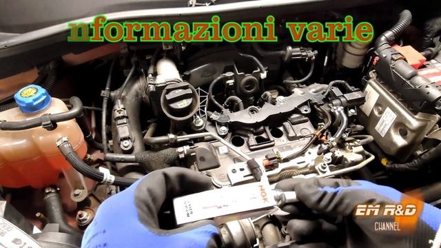 FIAT PANDA come cambiare le candele motore 0.9 Cm3 Twin AIR TURBO Metano - exchange candles Panda смотреть онлайн