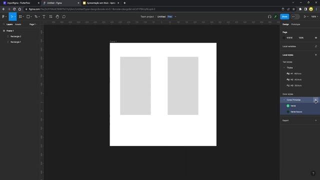 IMPORTANDO DO FIGMA - ESCOLA FLUTTERFLOW смотреть онлайн