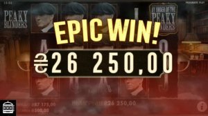 Осваиваем новый слот "PEAKY BLINDERS" от Pragmatic.