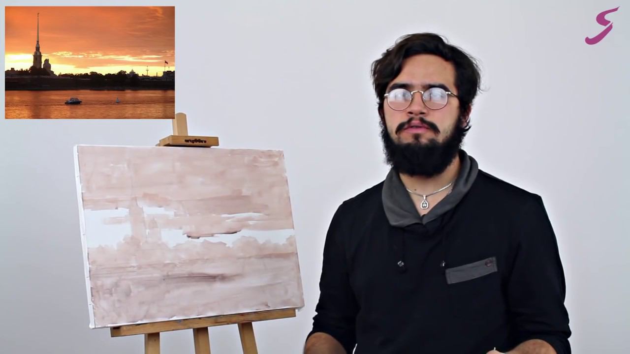 Бесплатный мастер-класс по графике «Петербургский пейзаж» | Рисуем Петропавловскую крепость смотреть онлайн