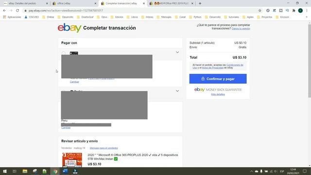 Comprando Office 2019 en ebay | Office barato en ebay 2021 смотреть онлайн