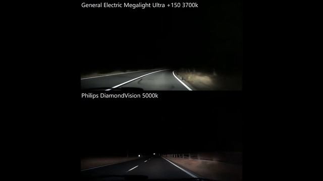 GE Megalight Ultra +150 vs Philips DiamondVision смотреть онлайн