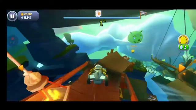 Angry Birds Go - Matilda vs Foreman Pig смотреть онлайн