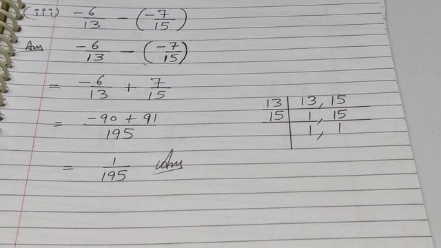 Rational Numbers Ex-9.2 Chapter -9 || Class 7th Maths смотреть онлайн