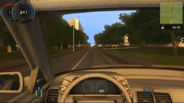 Коротенький обзор игры "Учебный автосимулятор 2" смотреть онлайн
