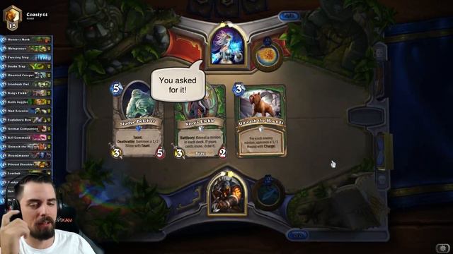 Hearthstone: TO THE FACE! (Hunter Gameplay) смотреть онлайн