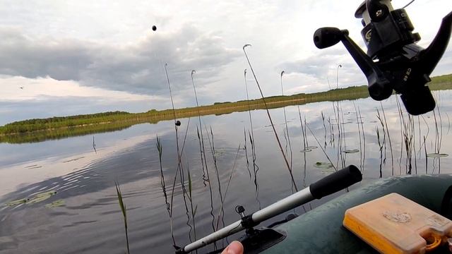 Неугомонная Щука на Лесном озере! Боролась до последнего! Ловля ЩУКИ на Спиннинг и Наживки! смотреть онлайн