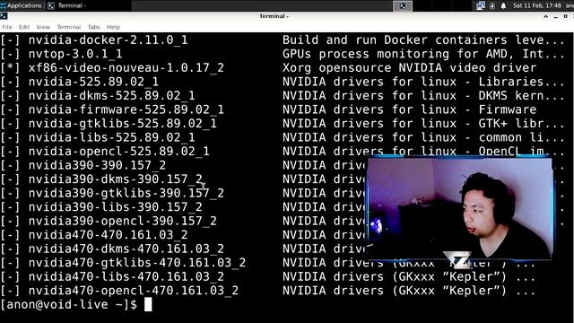 DRIVERS NVIDIA VOID LINUX SOLUCION DEFINITIVA смотреть онлайн