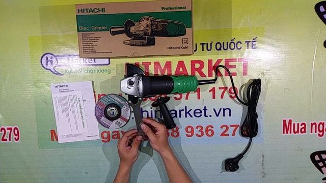 Máy mài góc 840W Hitachi G13SN,May mai 125mm Hitachi G13SN gia re,may mai bosch, may mai makita смотреть онлайн