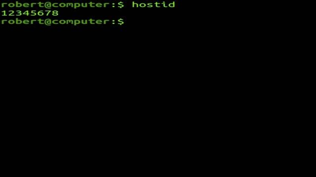 The 'hostid' Command In Linux смотреть онлайн
