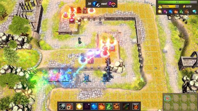 ELEMENT TD 2 Walkthrough Gameplay - INSANE GAME (No Commentary) смотреть онлайн