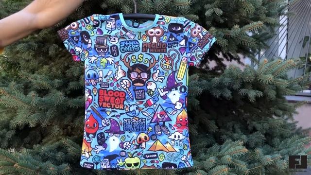 Детская 3d футболка