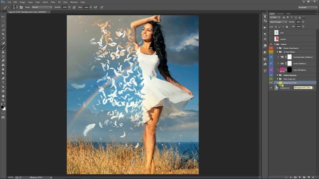 Feathers Photoshop Action Guide смотреть онлайн