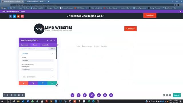 Como crear un Header (encabezado perzonalidado) Divi Theme Builder - WordPress смотреть онлайн