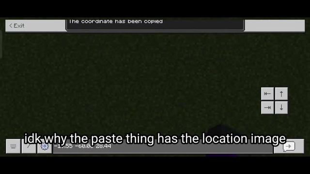 Copy Location To Clipboard | Tips and Tricks | Minecraft Bedrock | 1.19.10 смотреть онлайн