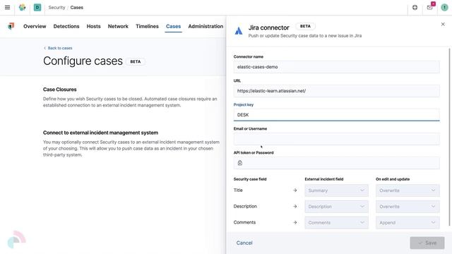 Connecting Elastic Security to Jira смотреть онлайн