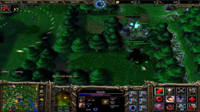 Warcraft 3 Vampirism Fire смотреть онлайн