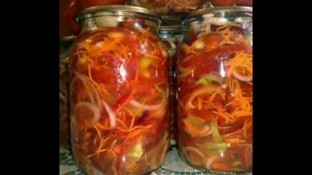 Салат украинский на зиму Кулинария рецепты смотреть онлайн