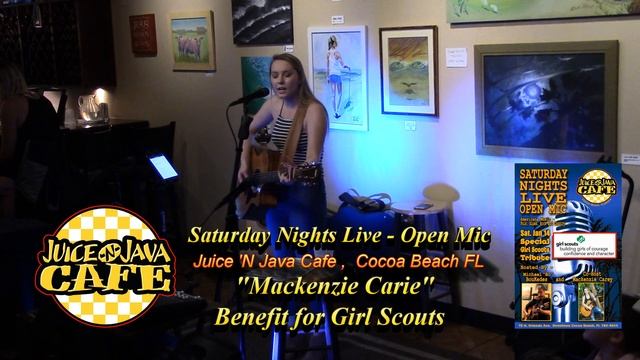 Girl Scout Benefit @ Juice 'N Java Cafe Open Mic 1-14-17 смотреть онлайн