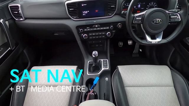Kia Sportage 1.6 T-GDi GT Line at Mantles Kia Royston смотреть онлайн