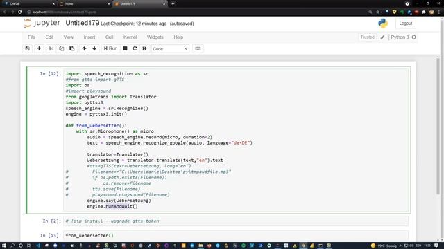 Einen eingen Übersetzer in Python bauen Update смотреть онлайн