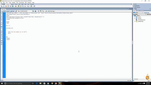 PHP While, Do While loop - PHP Tutorial - 14 смотреть онлайн