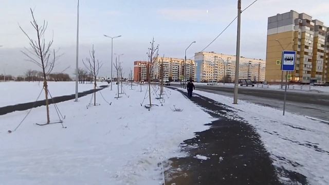 Магнитогорск, парк Южный, зелёный лог, 147-й микрорайон (11.12.2021) смотреть онлайн