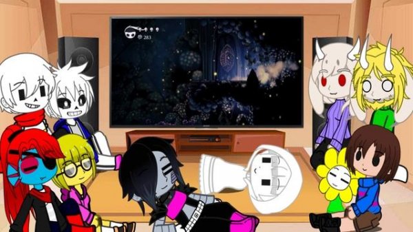 Реакция UNDERTALE на Obsidian Time - Три Гопника и Глубинные похождения - Hollow Knight #2