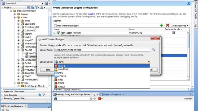 How to Display log messges in ADF смотреть онлайн