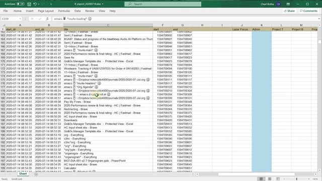 Lazar Focus demo of private and automatic activity logging / time tracking смотреть онлайн