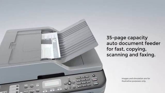 Laser All-in-One with Wireless Networking & Duplex Printing | Brother™ MFCL2700DW смотреть онлайн