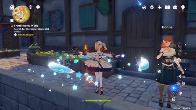 Genshin Impact - Lisa's Side Story - Troublesome Work [Tempus Fugit Act 1] [JP Dub] смотреть онлайн