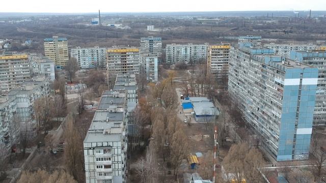 ж/м Тополь-2,3 с высоты птичьего полета смотреть онлайн