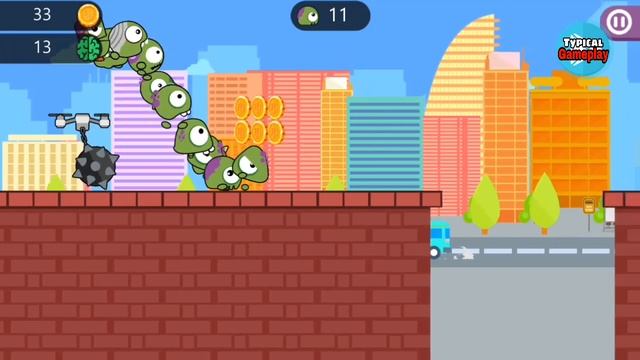 Monster Run: Jump Or Die gamewplay #3 смотреть онлайн