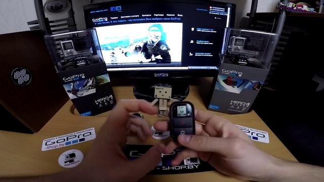 GoPro пульт подключение и настройка к GoPro Hero3/Hero4 by gopro-shop.by смотреть онлайн